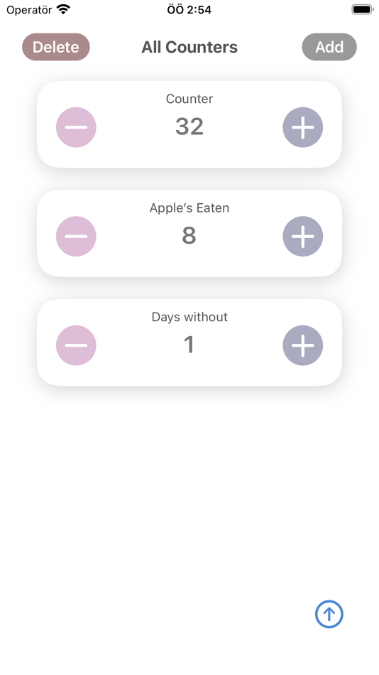 #2. Reactive Tally Counter (iOS) 来自: Kaan Yildiz
