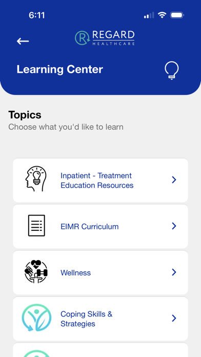 Regard Healthcare Coach Screenshot