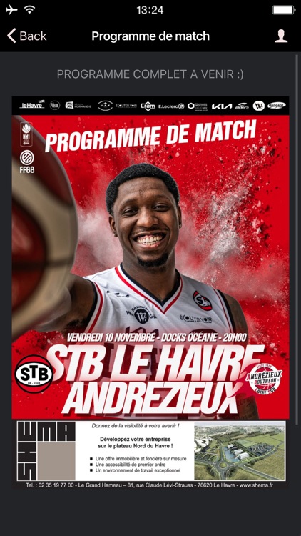 STB Le Havre officiel screenshot-5