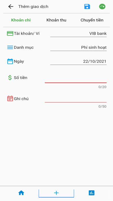 PFM: Quản lý tài chính cá nhân Screenshot 3 - AppWisp.com