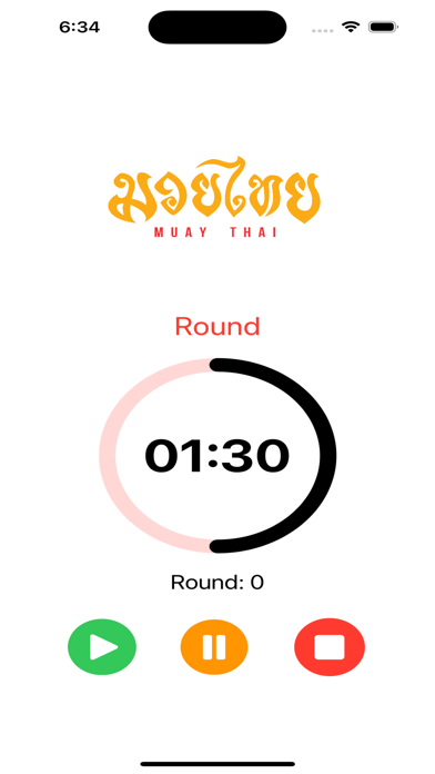 MuayThaiTimer Screenshot