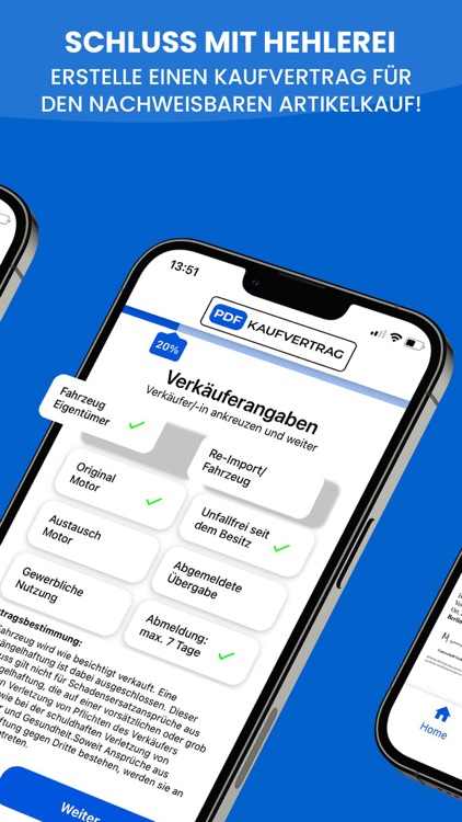 PDF Kaufvertrag & Quittung screenshot-7