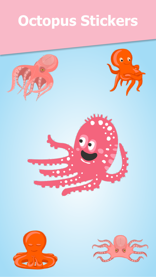 Amazing Octopus Stickers - 1.2 - (iOS)