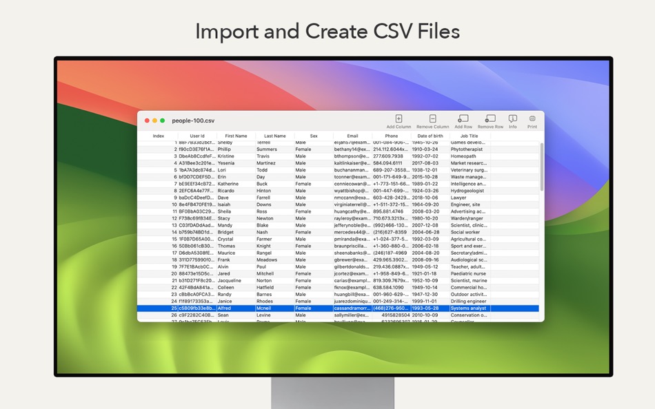 CSV Editor Pro X - 1.1 - (macOS)