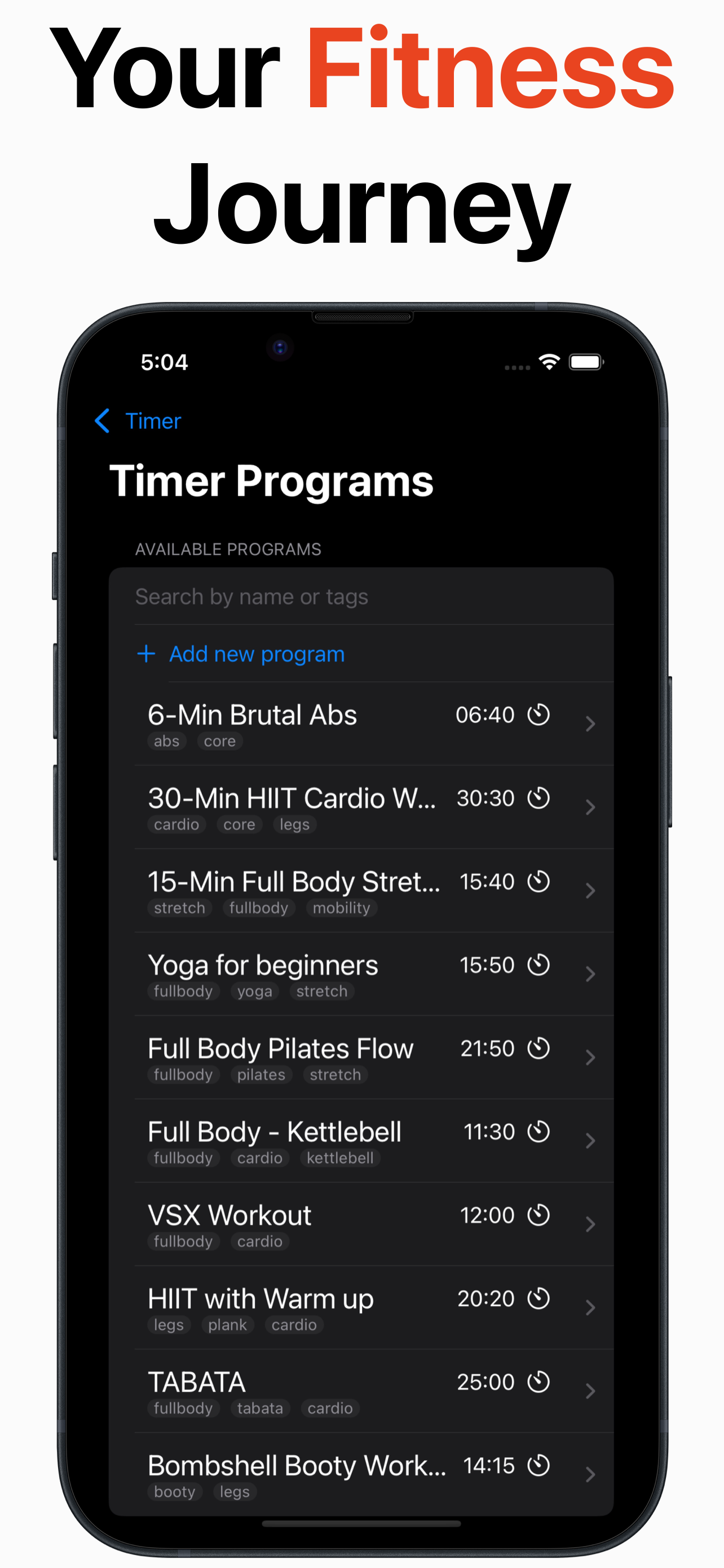 Interval Flow - WOD Timer