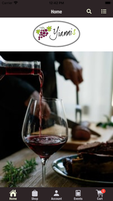 Yiannis Wine Shop Screenshot