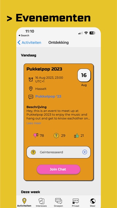 UNBLND - chat & meet people Screenshot