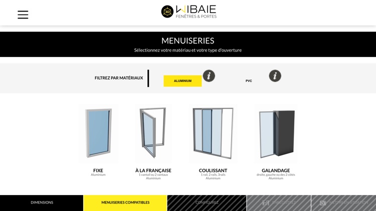 WIBAIE, Configurateur PRO