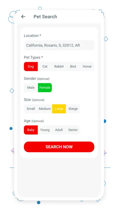 Pets Adoption - Adopt A Pet iPhone Screenshot 2
