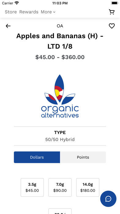 Organic Alternatives Inc Screenshot