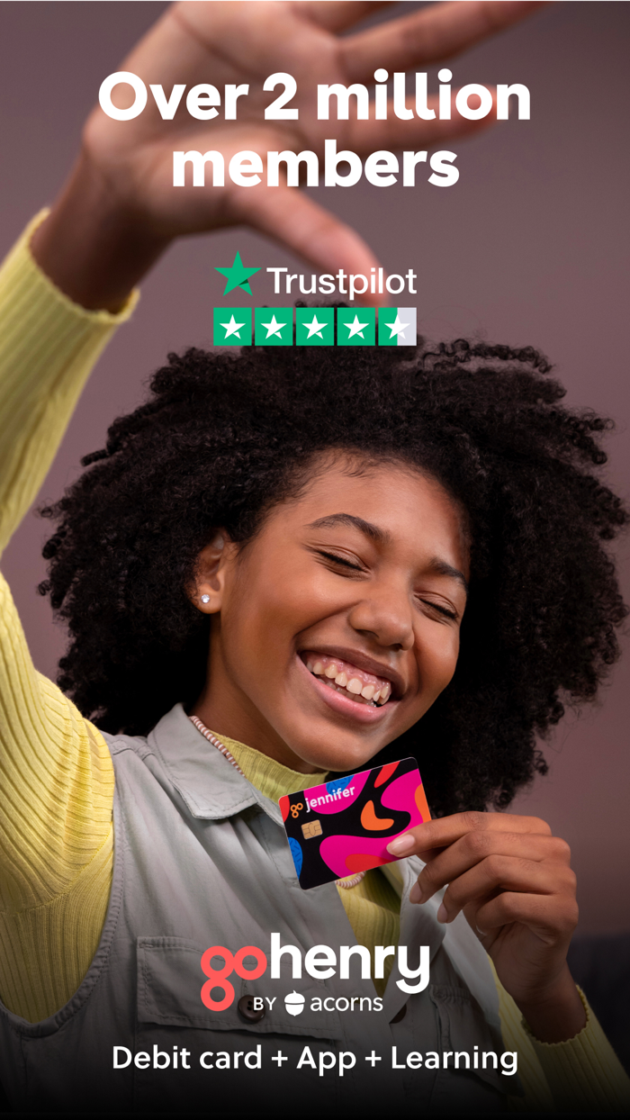 GoHenry Youth Debit Card and App