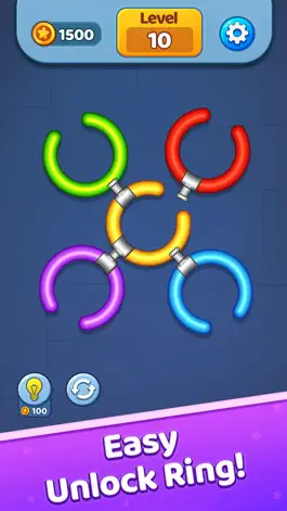 Game screenshot Rotate Rings - Circle Puzzle mod apk