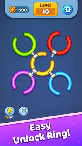 Rotate Rings - Circle Puzzleのおすすめ画像1