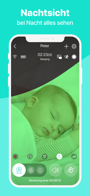 ‎Babyphone Annie: Baby Monitor Screenshot