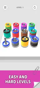 Ring Stack - Color Sort screenshot #6 for iPhone