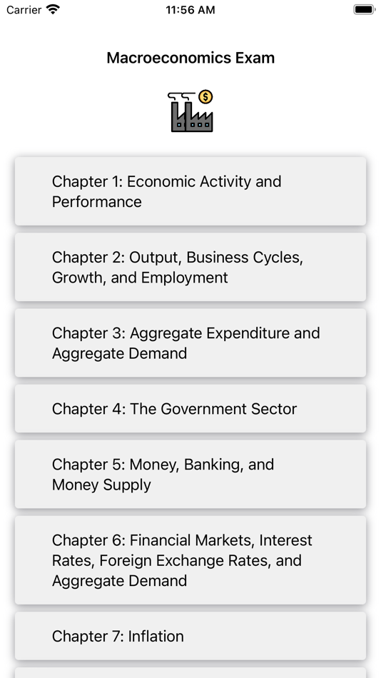 #1. Macroeconomics Exam (iOS) 由: Martin Tseng