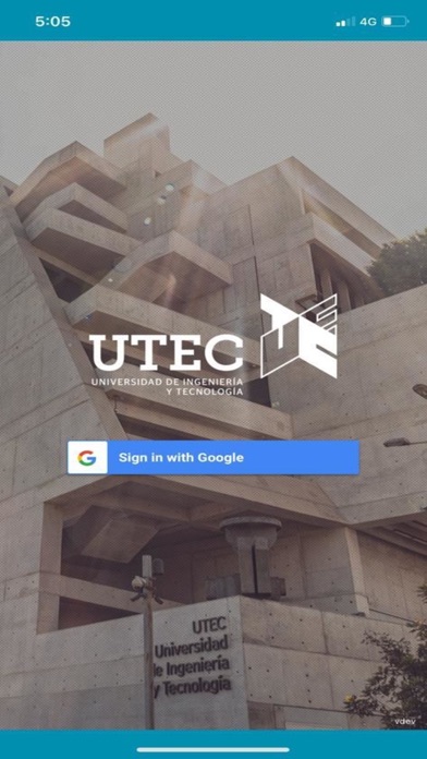 UTEC+ Alumnos Screenshot