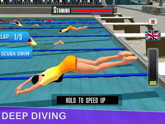 Pool Swimming Race 3Dのおすすめ画像1