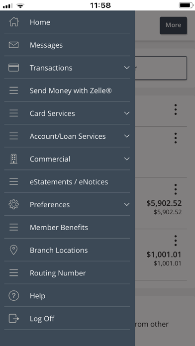 Northwest Community eBanking Screenshot