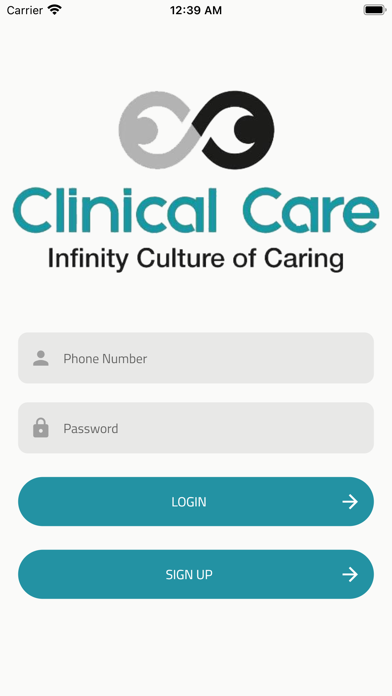 Clinical Care Screenshot