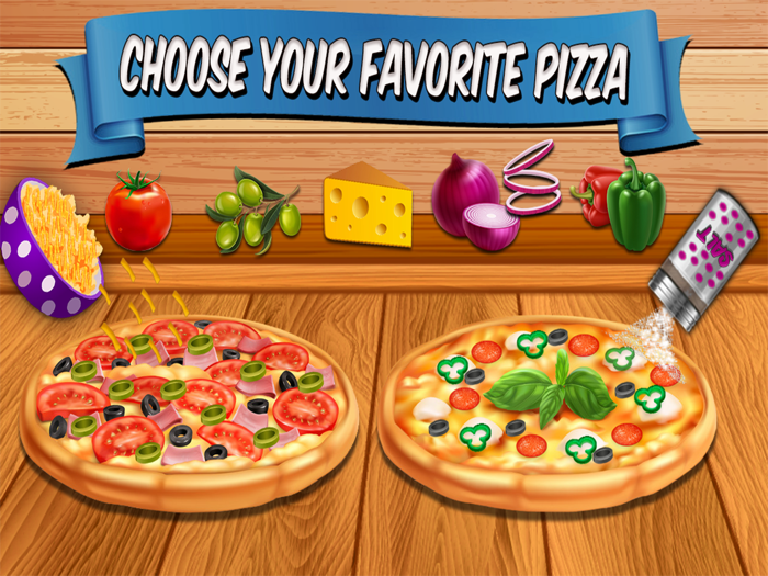 Pizza Baking Food Games