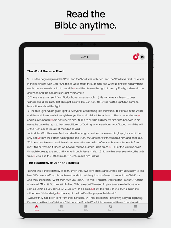 World Bible School iPad screenshot 4 - Education app