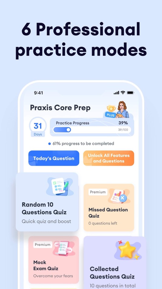 #6. Pass Praxis® | Test Prep 2025 (iOS) Ved: 秀娟 周
