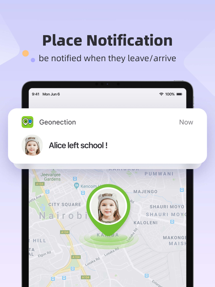 Geonection - Location Tracker