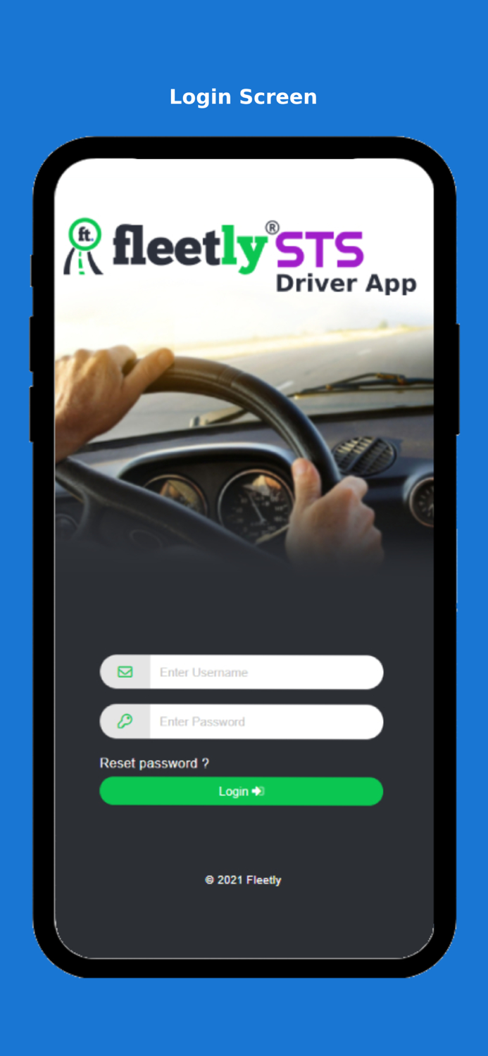 Fleetly STS -Driver App
