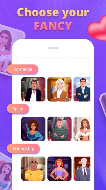 Emula: Love Story Games. Chat