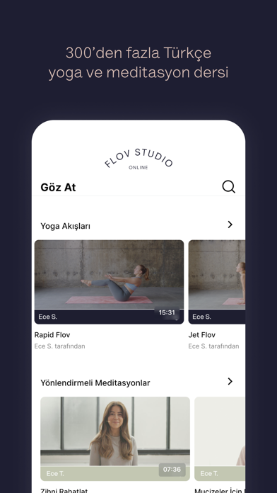 Flov Studio: Yoga & Meditasyon Screenshot