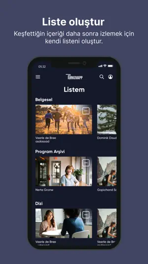 Turkuvapp: Dizi,Program,Müzik screenshot 4