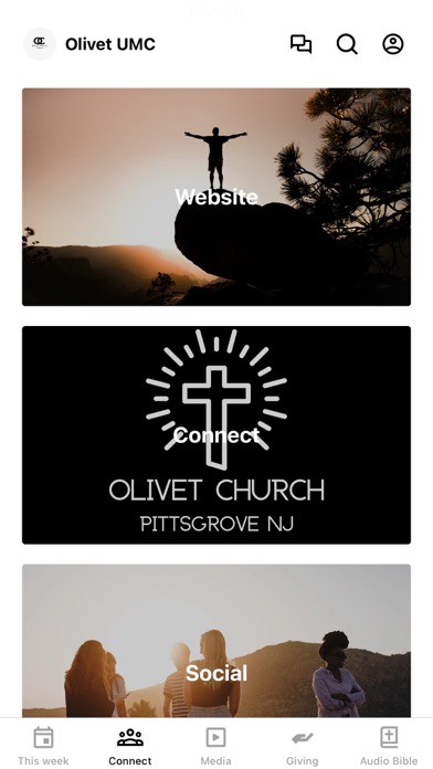 Olivet Church-Pittsgrove Screenshot
