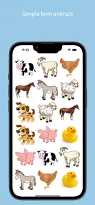 Farm Animal Game screenshot #1 for iPhone