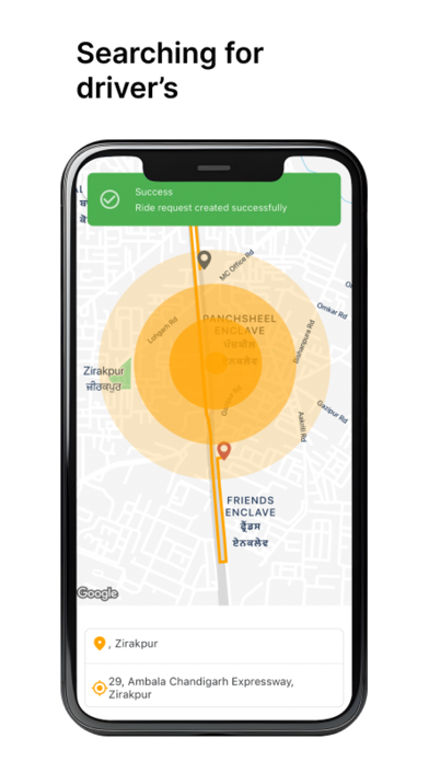 Ryd24 - Reach your destination Screenshot