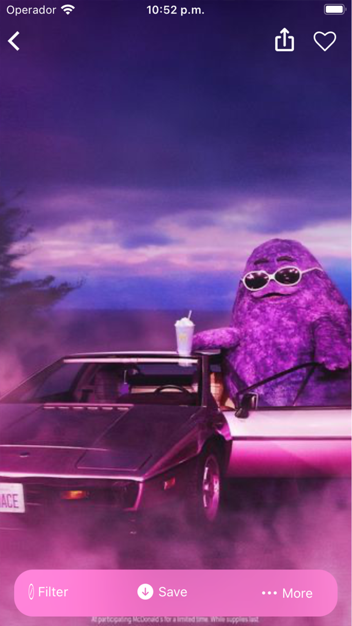 Monster Grimace Shaake walls