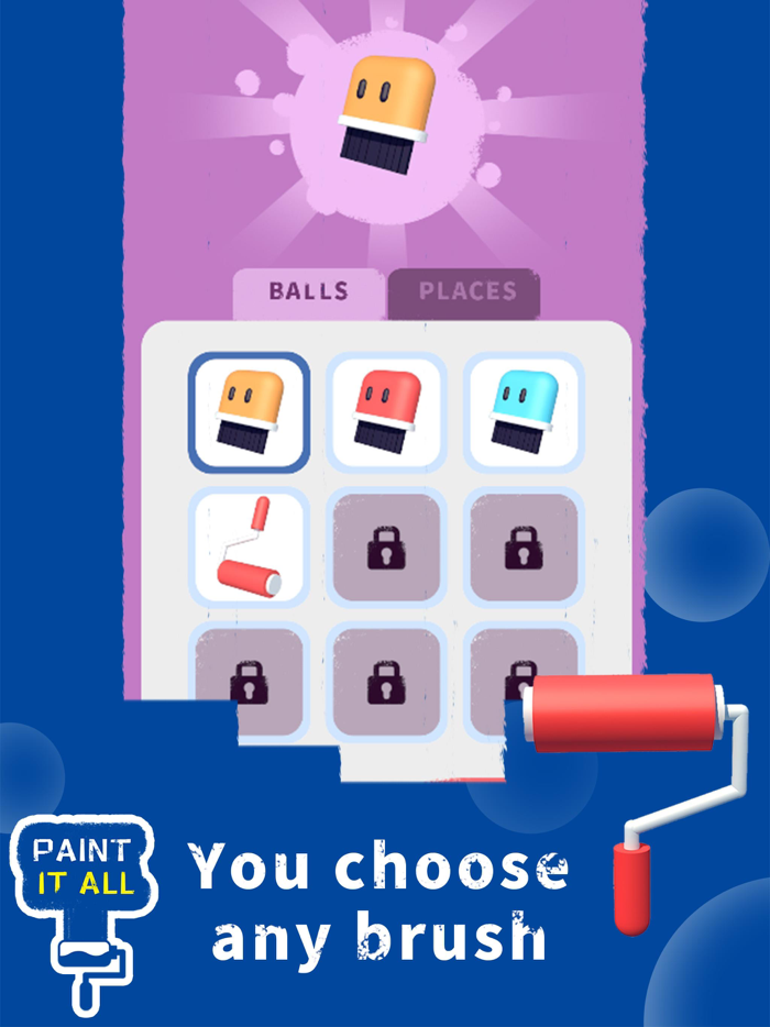 Paint it all - puzzle game