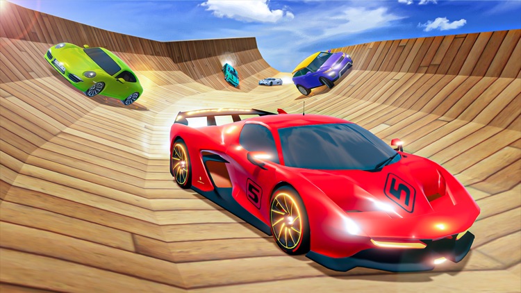 Mega Ramp Stunts Cars Game screenshot-3