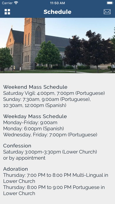 St. Mary Church - Milford, MA Screenshot