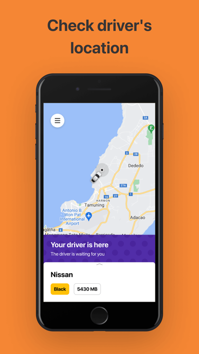 Rove: Guam Ride Hailing Screenshot