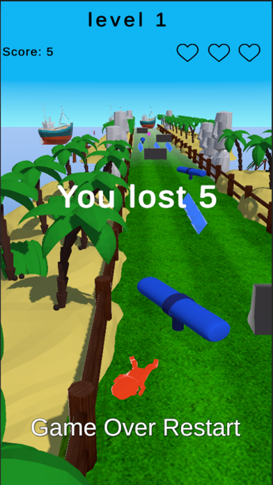 Screenshot #1 pour Runner Man 3D