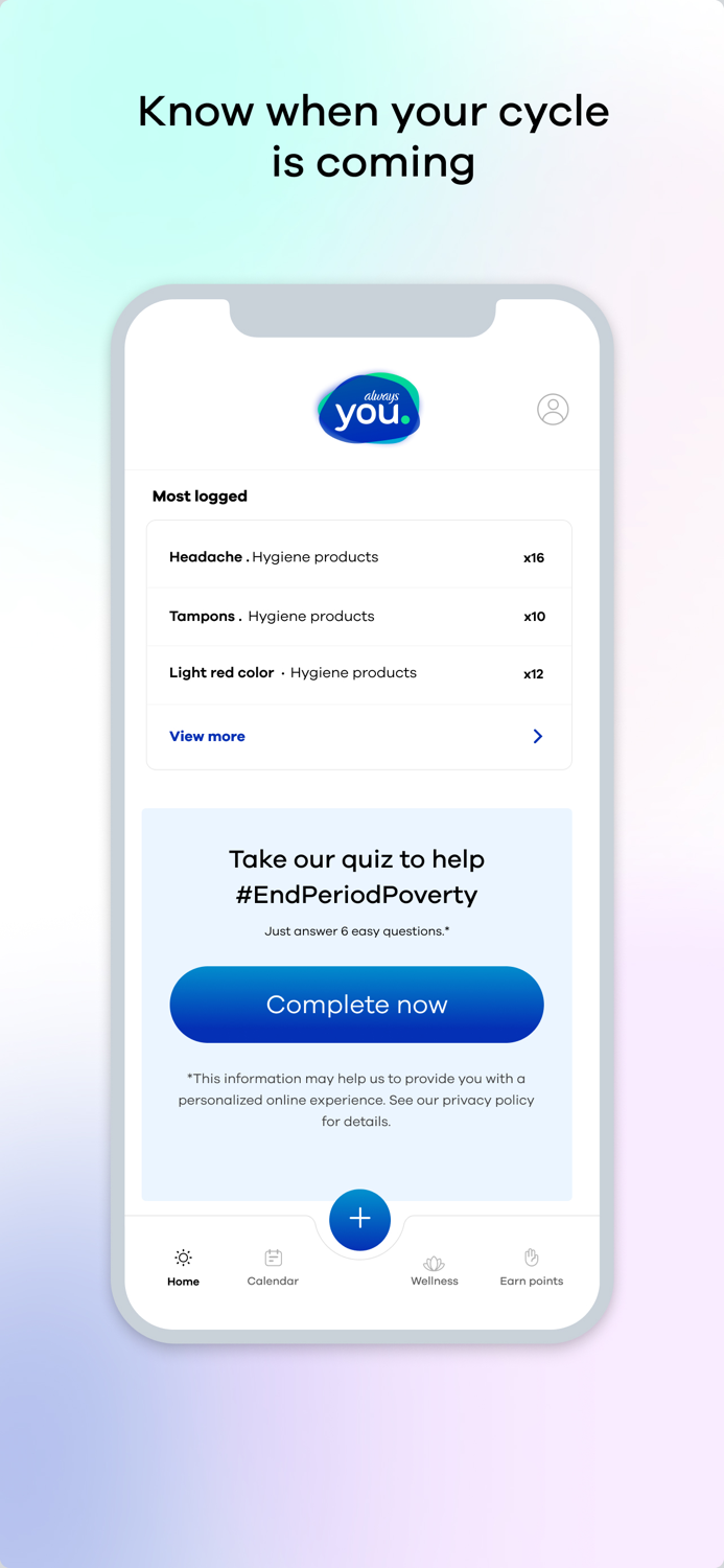 Always You Period Tracker