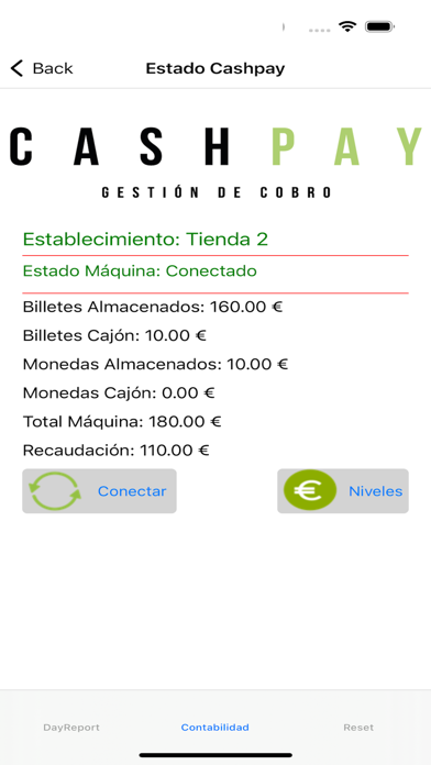 Cashpay Control Screenshot