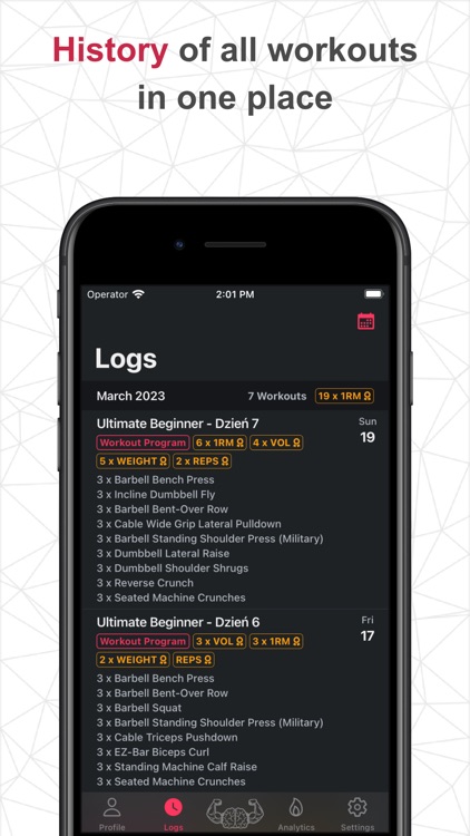 SmartWorkout - Gym Log Tracker screenshot-6