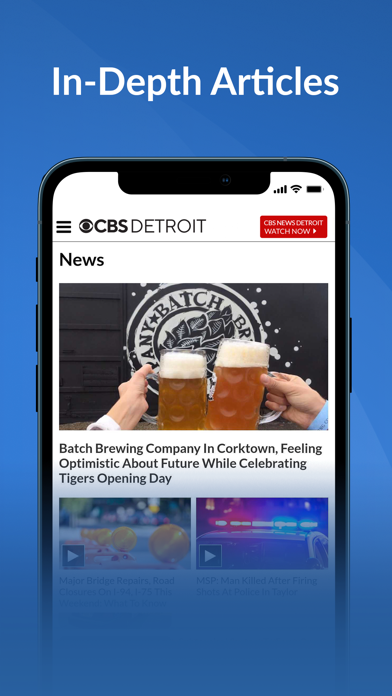 CBS Detroit Screenshot