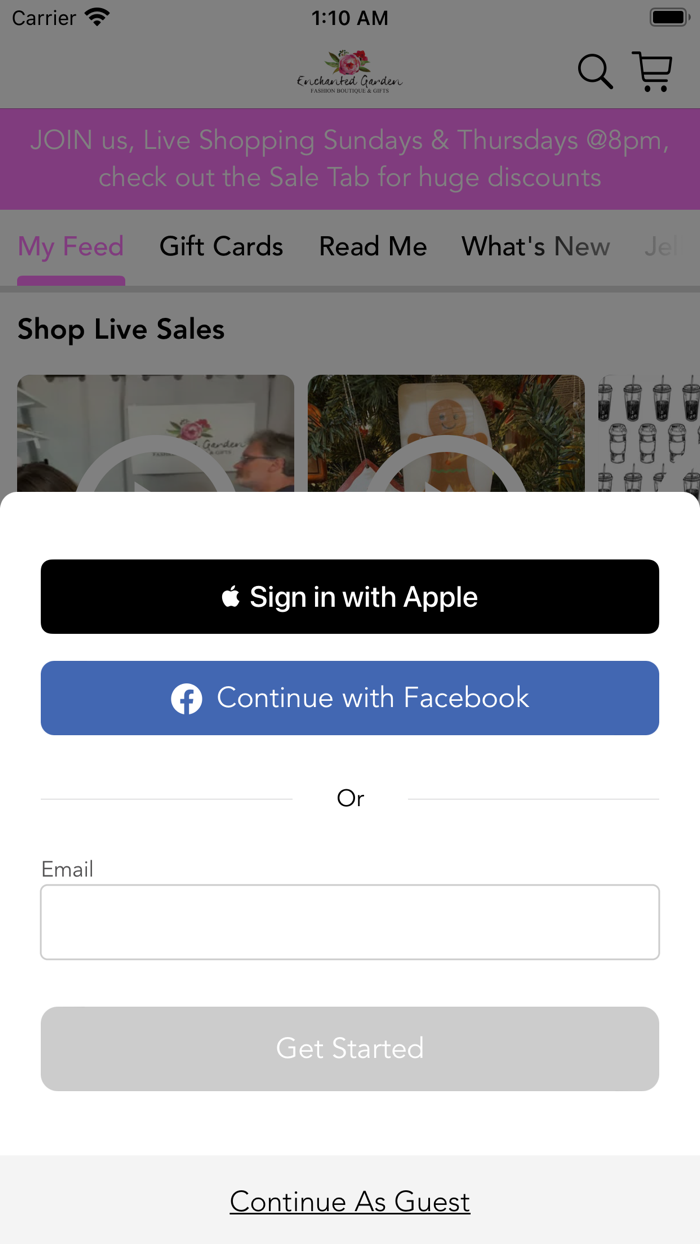 Enchanted Rose Garden Boutique