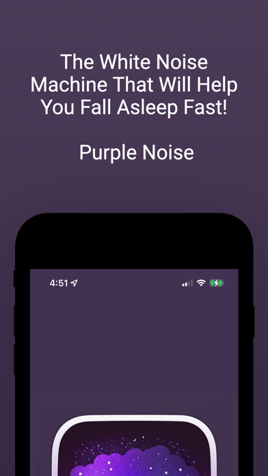 Purple Noise Fan Train Sounds Screenshot