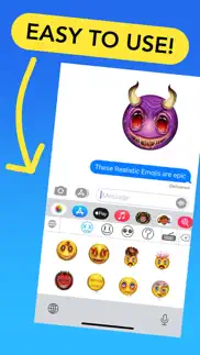 realistic emojis iphone screenshot 2