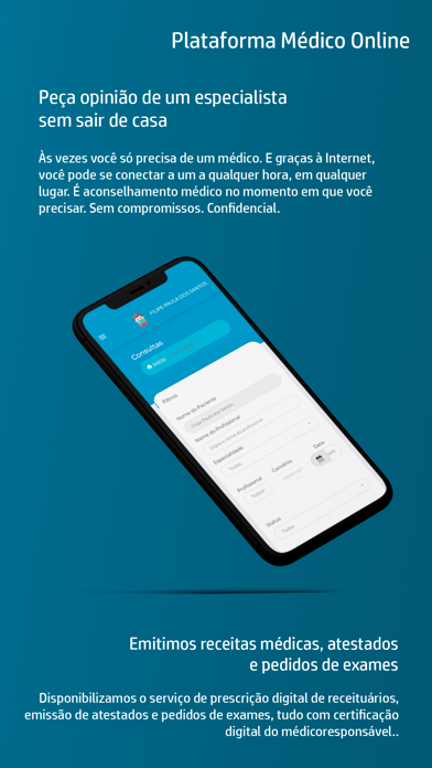 Telemedicina E-saude Screenshot