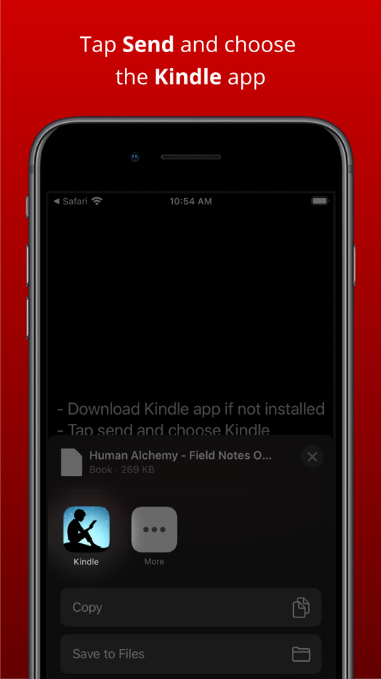 #4. Push to Kindle by FiveFilters (iOS) 由: Mochi Digital AB